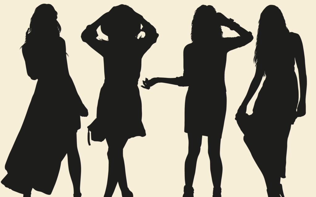 women silhouette